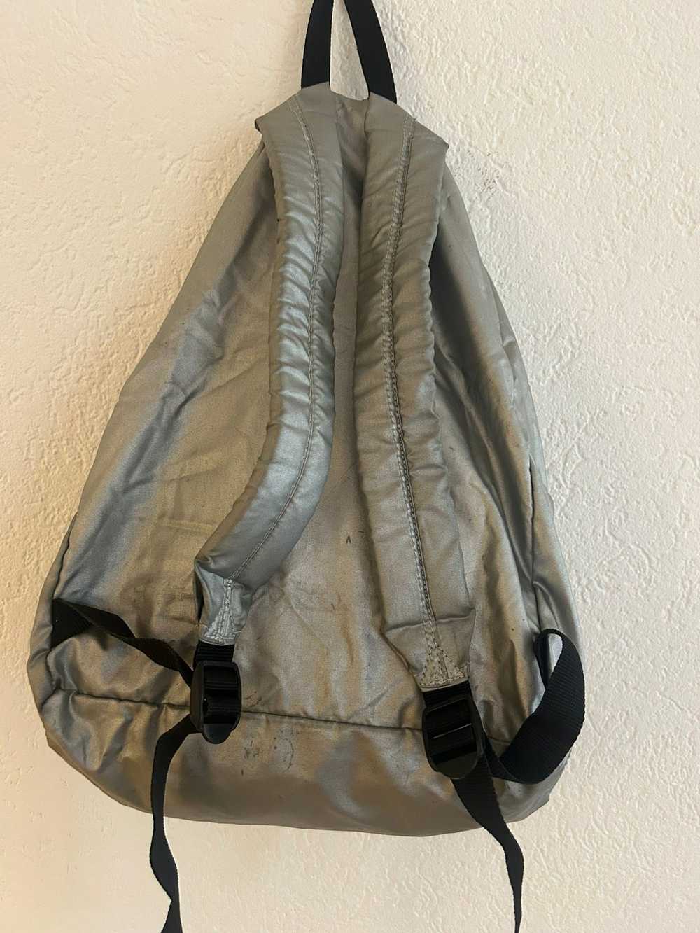 Bape Bape Head Silver Backpack - image 3