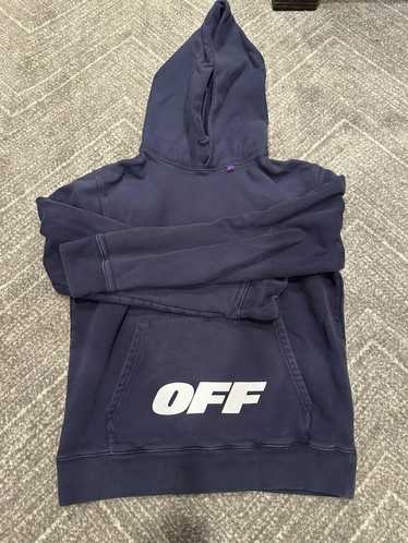 Off-White OFF-WHITE NAVY HOODIE