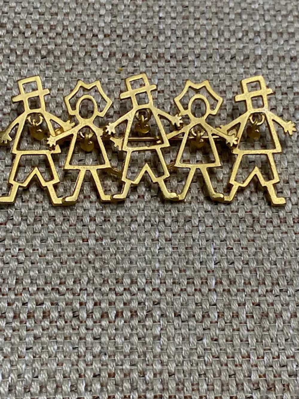 19802 Unity Pin / Brooch by AJC - image 2