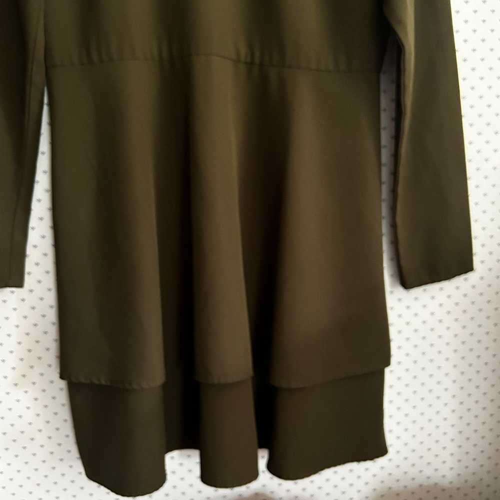 Hutch Olive Cami Dress 4 Green Women's Long Sleev… - image 8