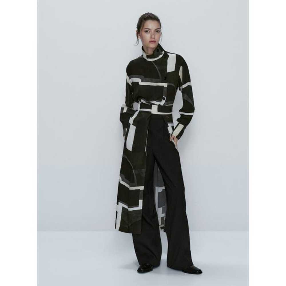 MASSIMO DUTTI Buttoned Geometric Print Long Dress… - image 2