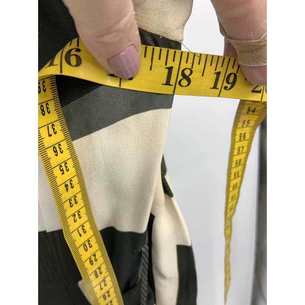 MASSIMO DUTTI Buttoned Geometric Print Long Dress… - image 7