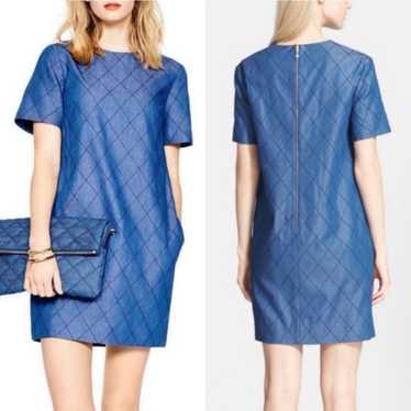 Kate Spade quilted chambray shift dress - image 1