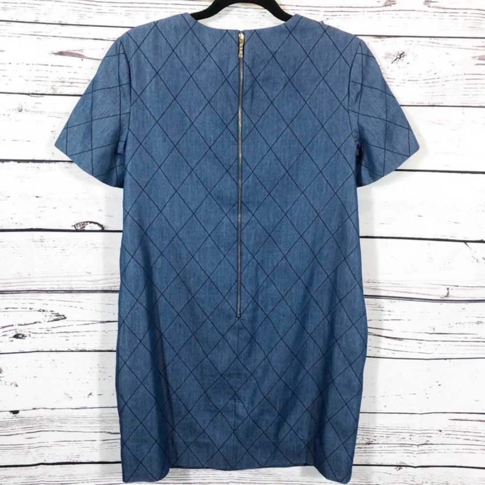 Kate Spade quilted chambray shift dress - image 3