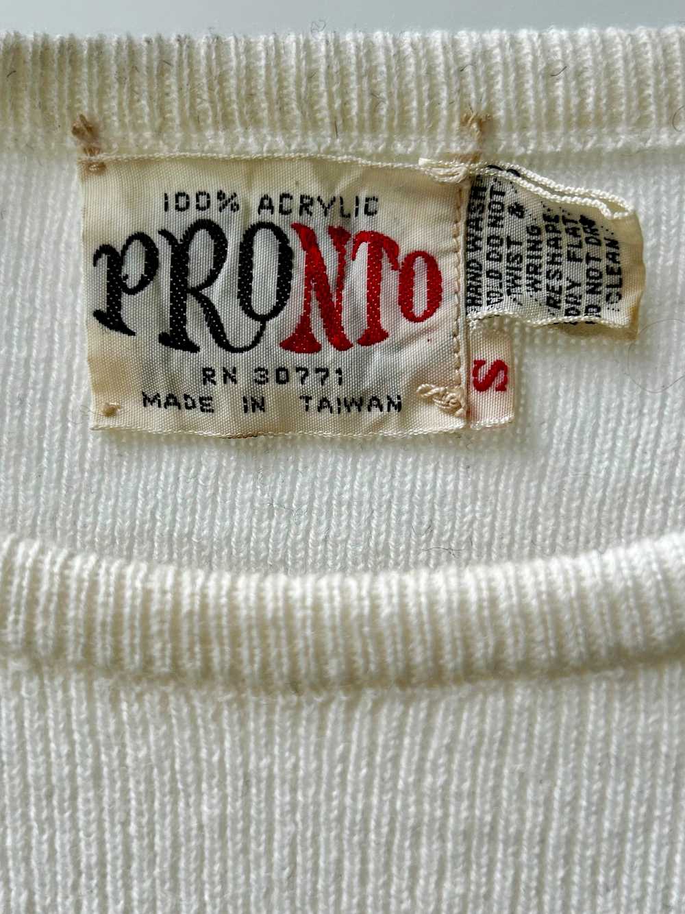 Vintage 1970s Pronto Knit Sweater - image 4