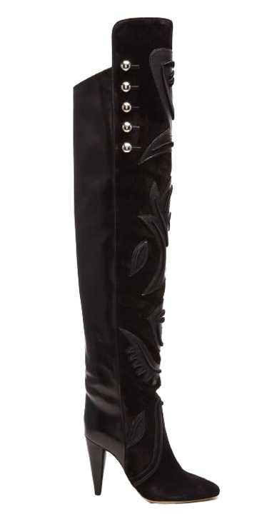 Isabel Marant Isabel Marrant Black Thigh High Beck