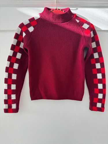 1970’s knit sweater top - image 1