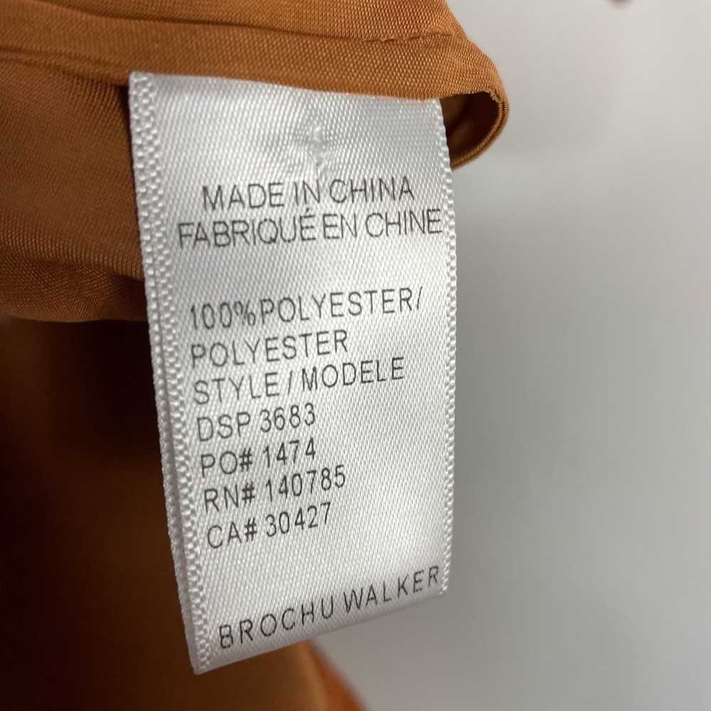 Brochu Walker Madsen Midi Shirt Dress Satin Turme… - image 9