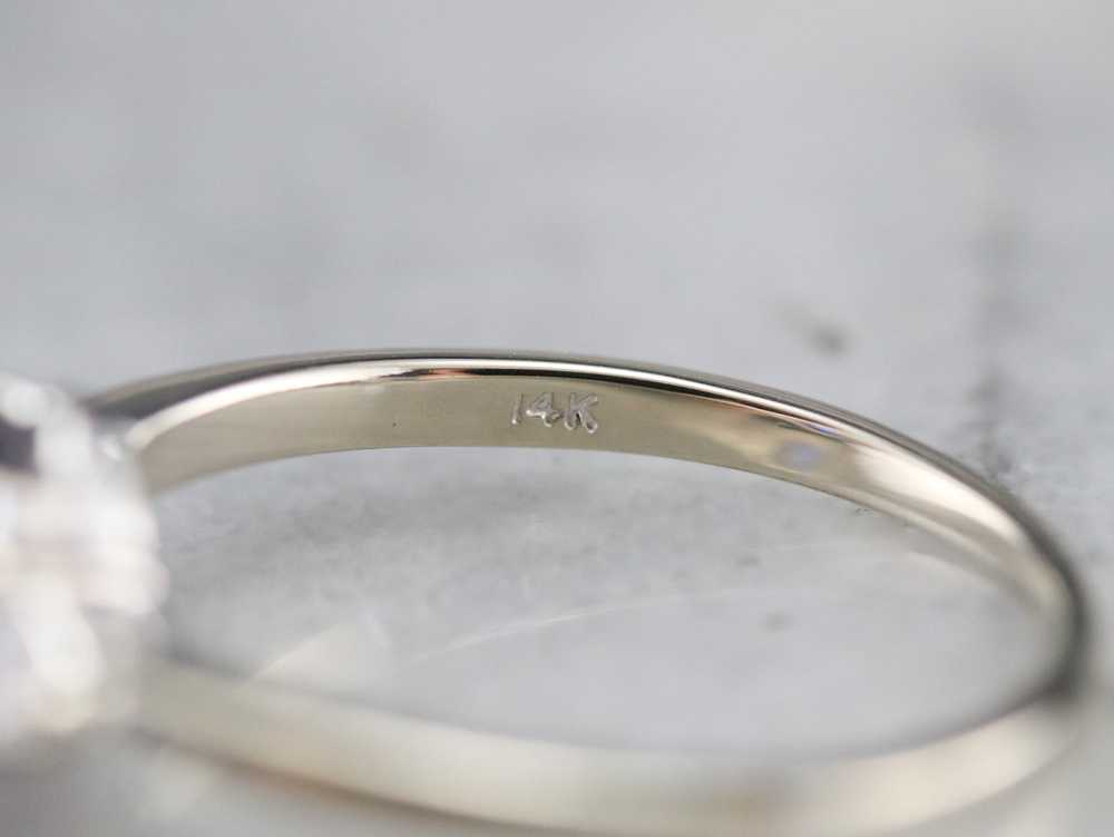 Ceylon Sapphire and Diamond Engagement Ring - image 5