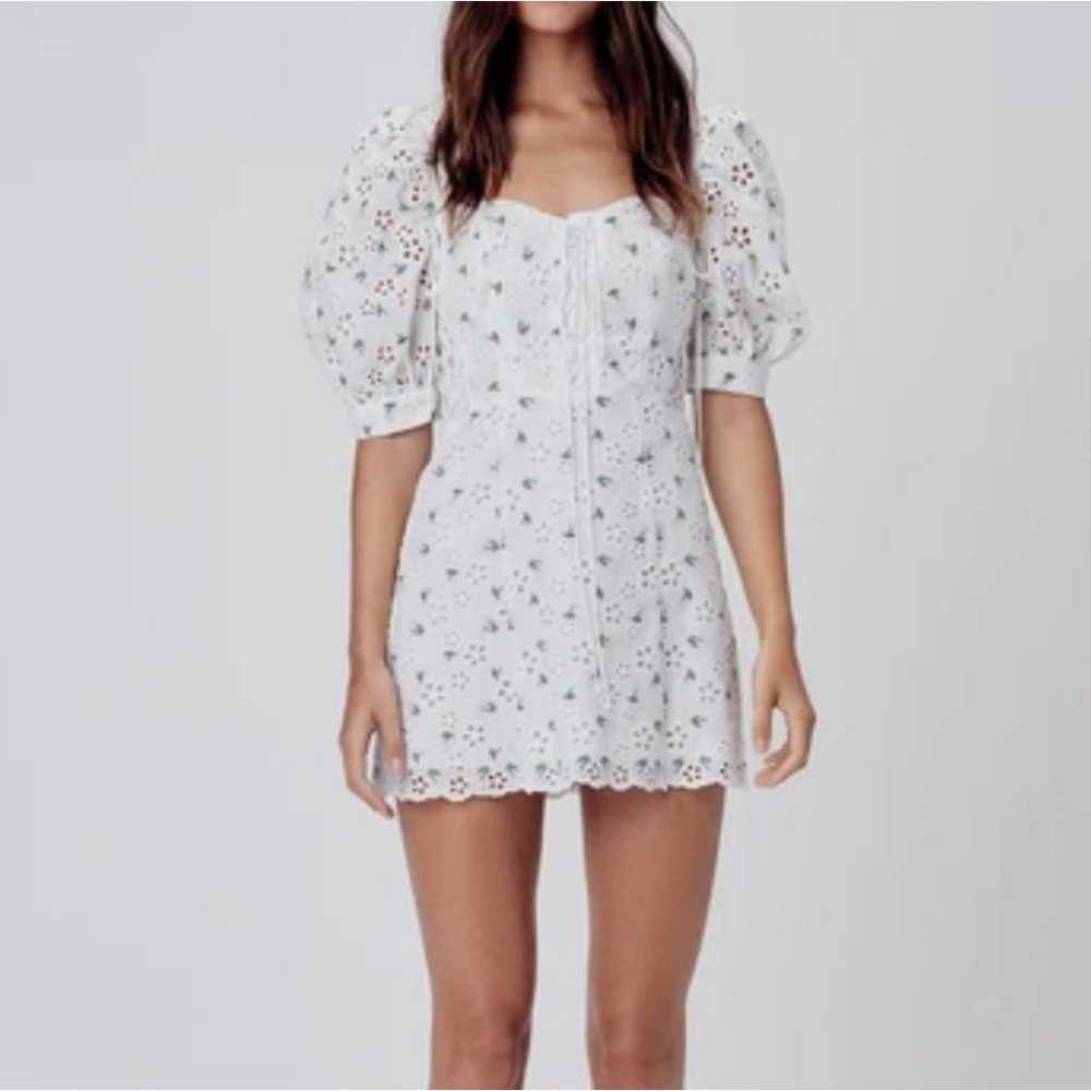 For Love and Lemons Wild Cherry Mini Dress - image 7