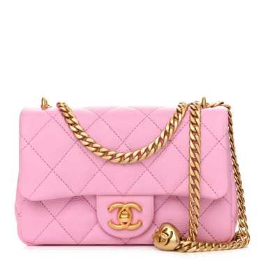 CHANEL Caviar Quilted Mini Rectangular Sweetheart… - image 1