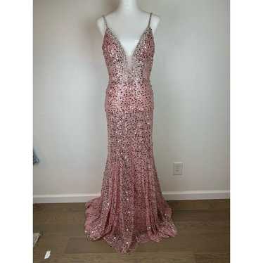 NWT MAC DUGGAL 68175 DRESS size 8 FLAW - image 1