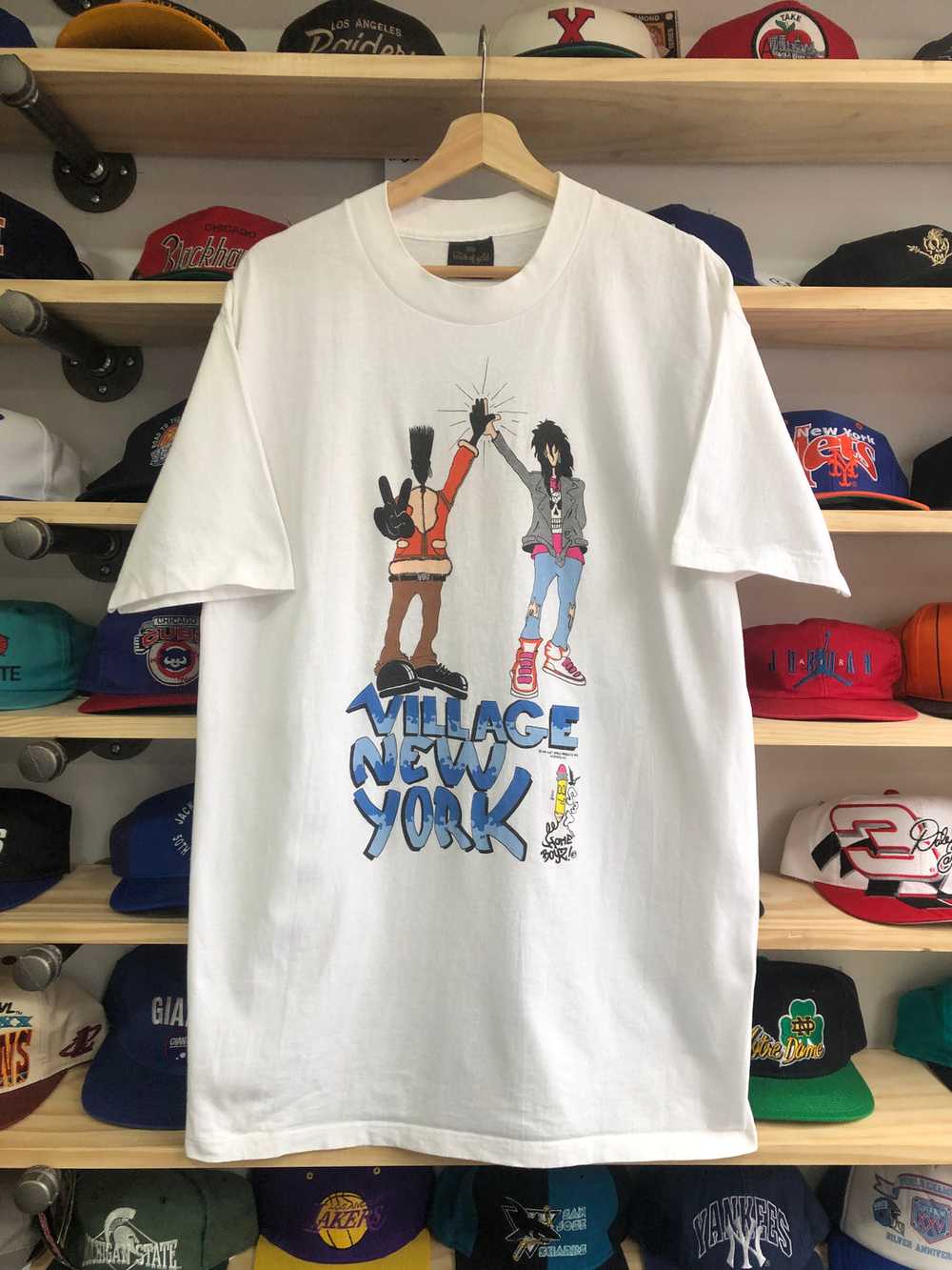 Vintage 1991 Village New York Tee Size XL - image 1