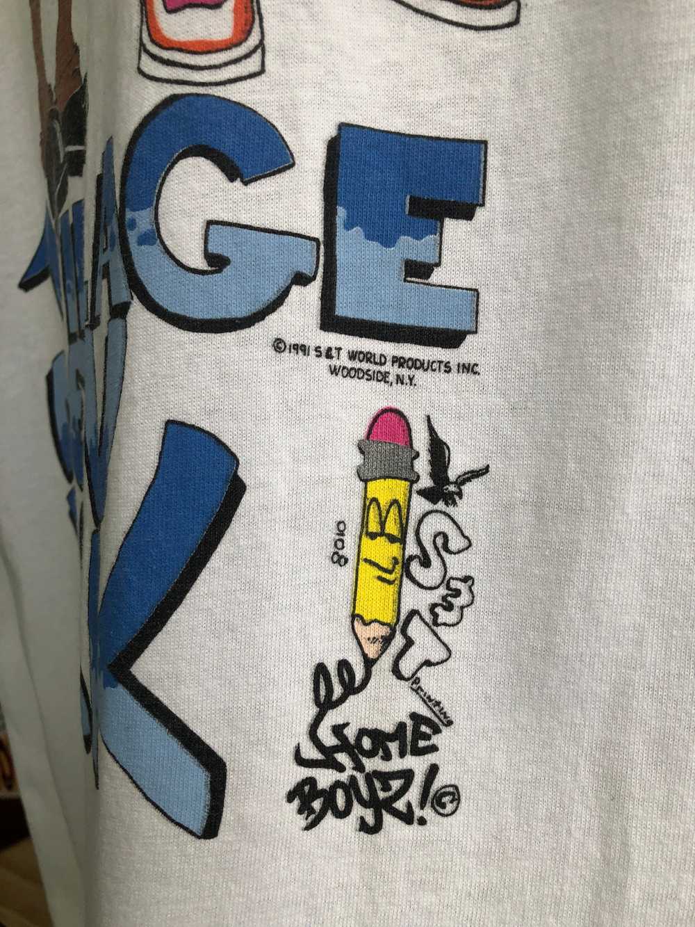 Vintage 1991 Village New York Tee Size XL - image 4