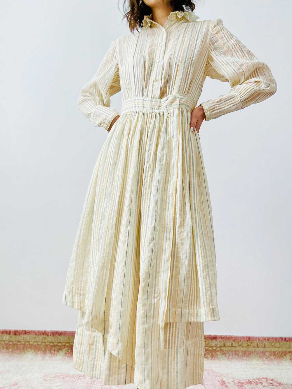 Antique 1910s Edwardian dress set - image 6