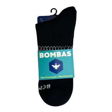 Bombas Black Sure-Fit Cuff Quarter Socks - image 1