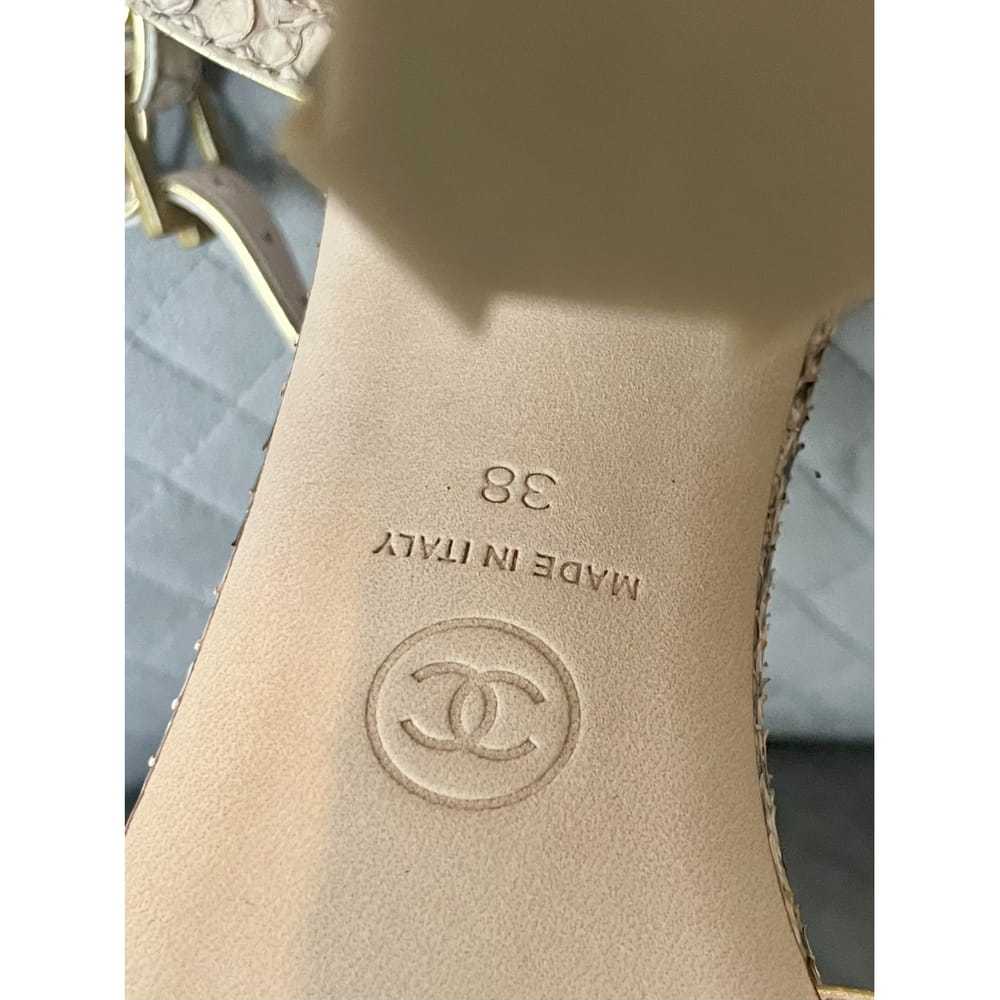 Chanel Exotic leathers sandal - image 2