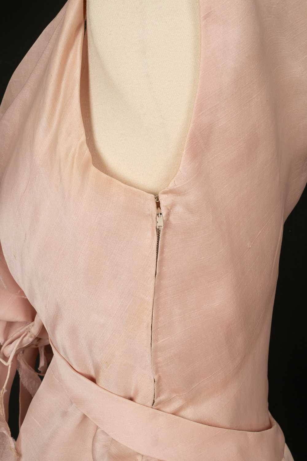 Jeanne Lanvin pink dress Haute Couture circa 1965 - image 6