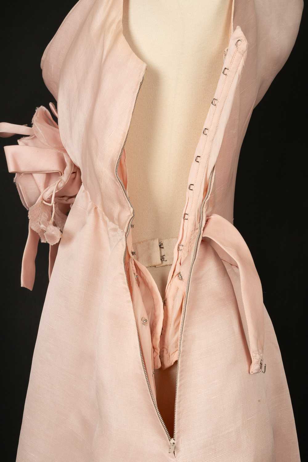 Jeanne Lanvin pink dress Haute Couture circa 1965 - image 8