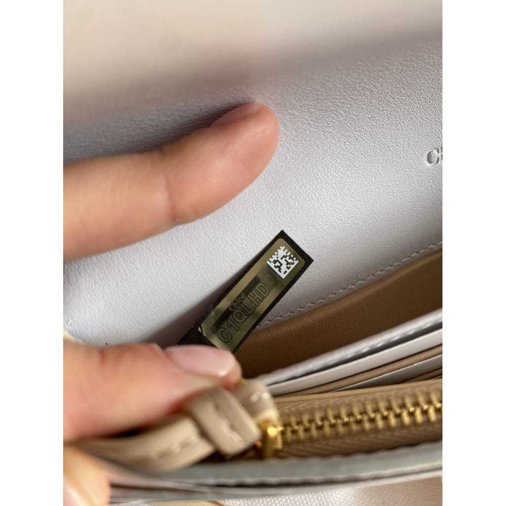 Chloé C leather clutch - image 9