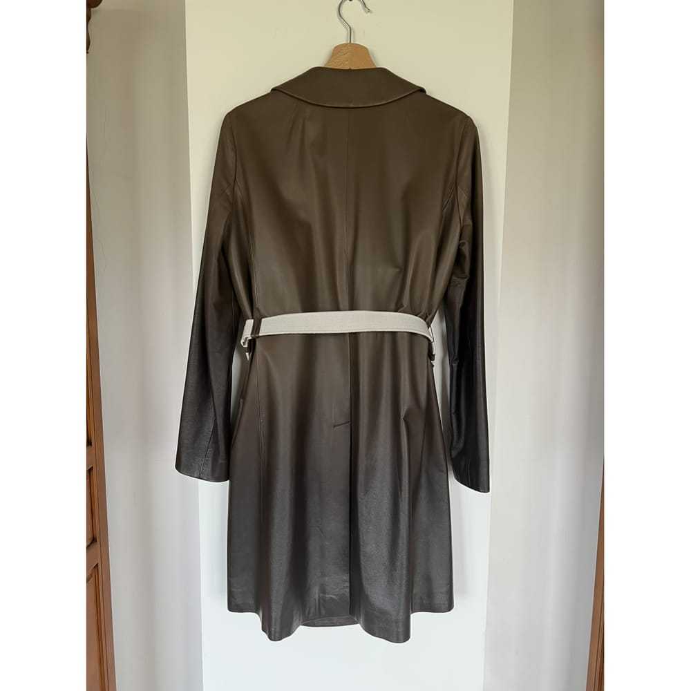 Max Mara 's Leather coat - image 2