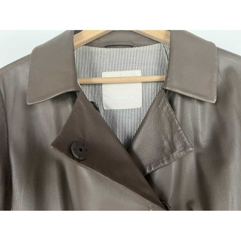 Max Mara 's Leather coat - image 5