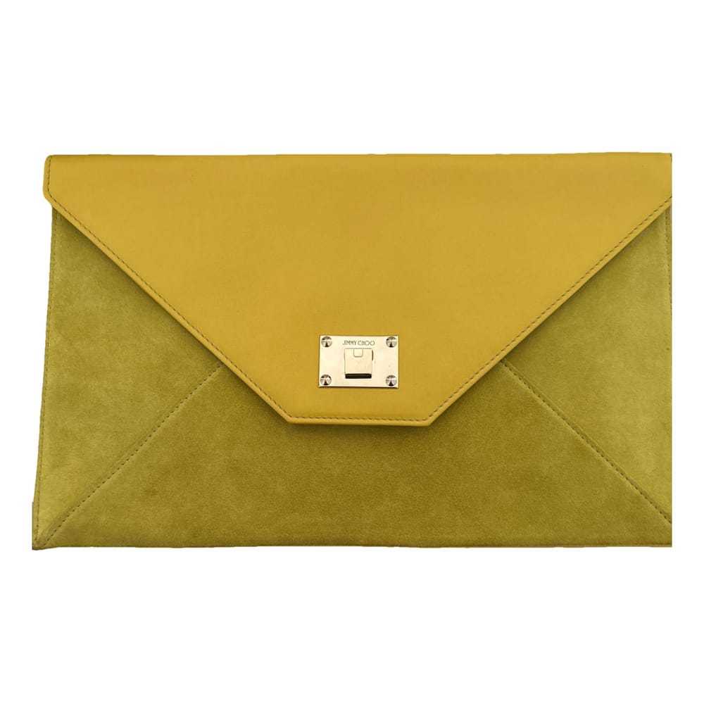 Jimmy Choo Rosetta leather clutch bag - image 1