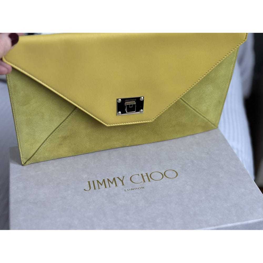 Jimmy Choo Rosetta leather clutch bag - image 2