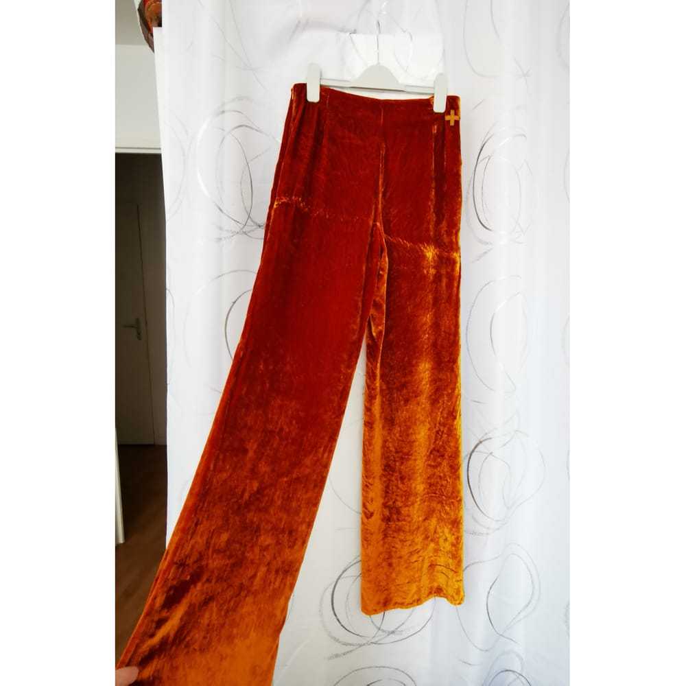 JC De Castelbajac Silk large pants - image 6