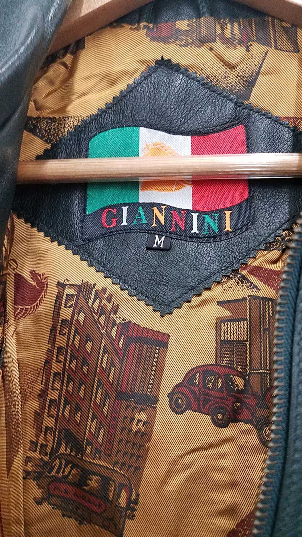 Giannini Leather Jacket Size Medium - image 4
