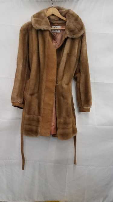 London Leathers by Lilli Ann Vintage Faux Fur & Le
