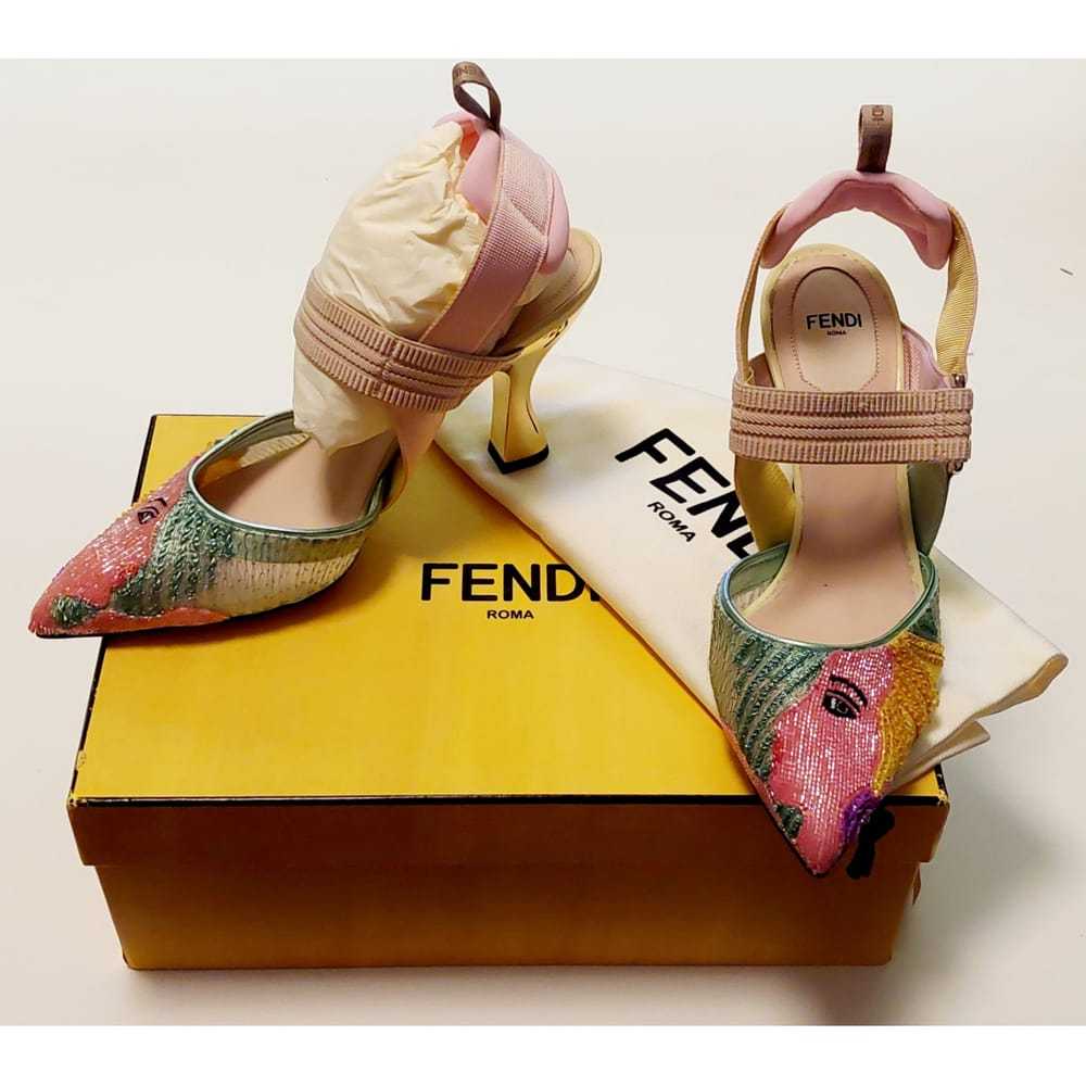 Fendi Colibri leather sandal - image 8