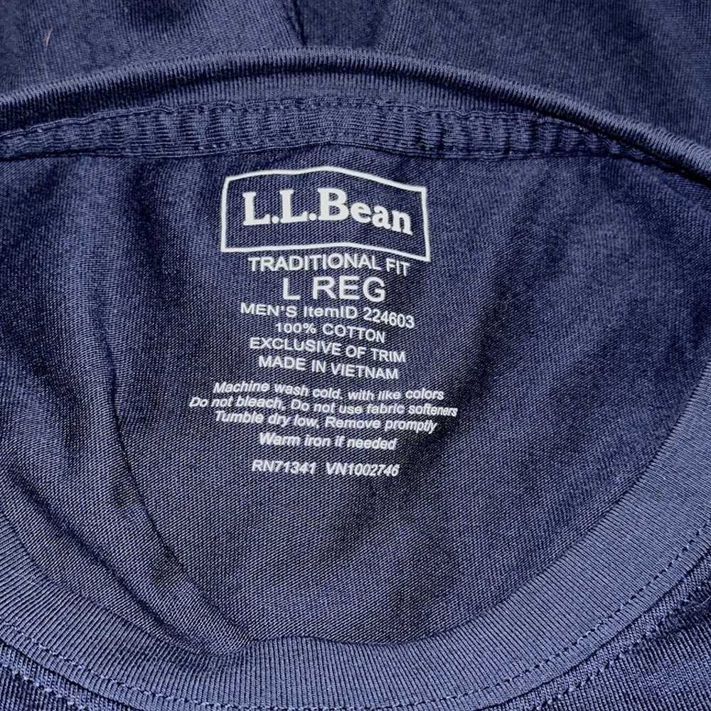 LL Bean Traditional Fit Cotton Carefree Unshrinka… - image 4