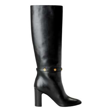 Versace Leather riding boots - image 1