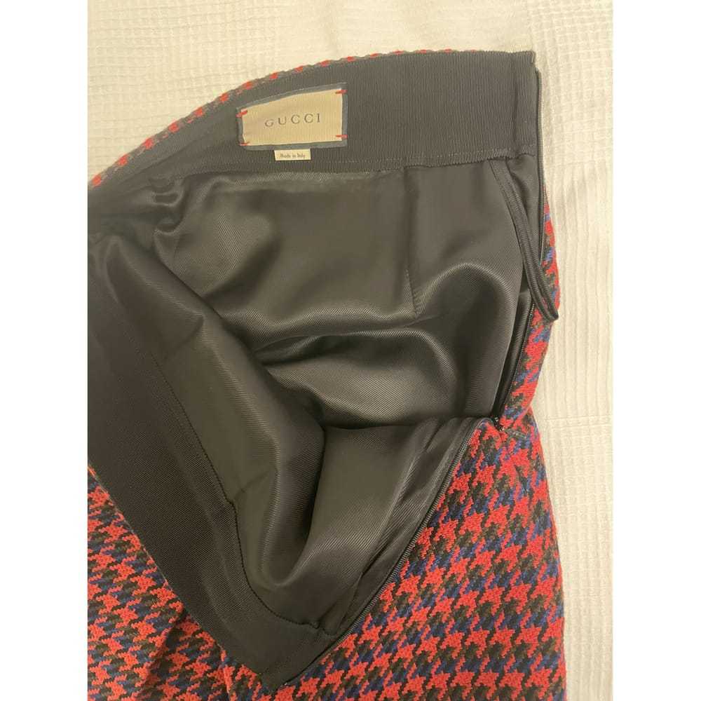 Gucci Wool mini skirt - image 5