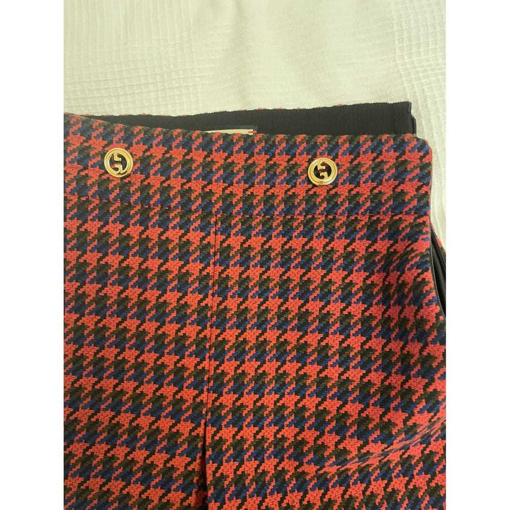 Gucci Wool mini skirt - image 8