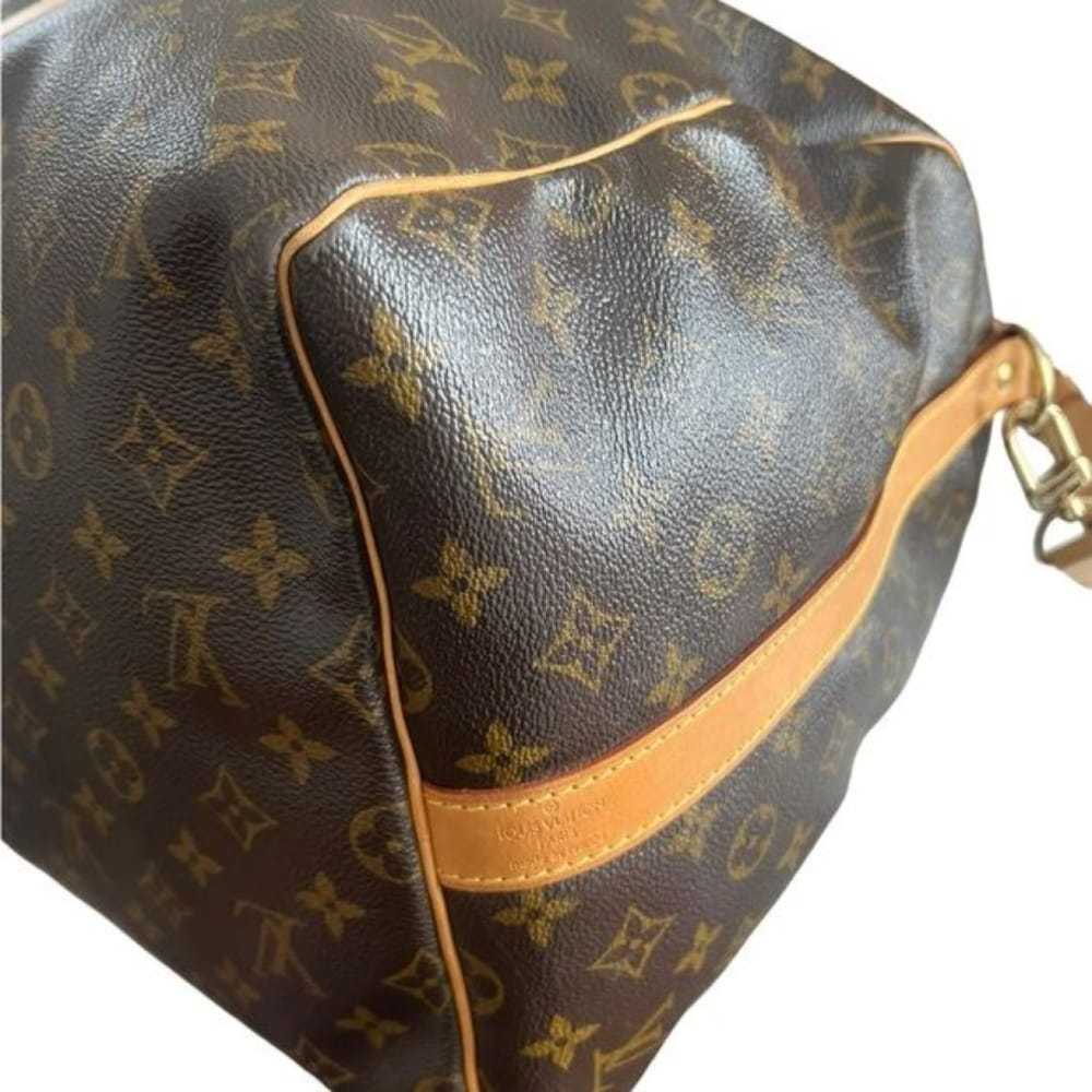 Louis Vuitton Keepall leather travel bag - image 2
