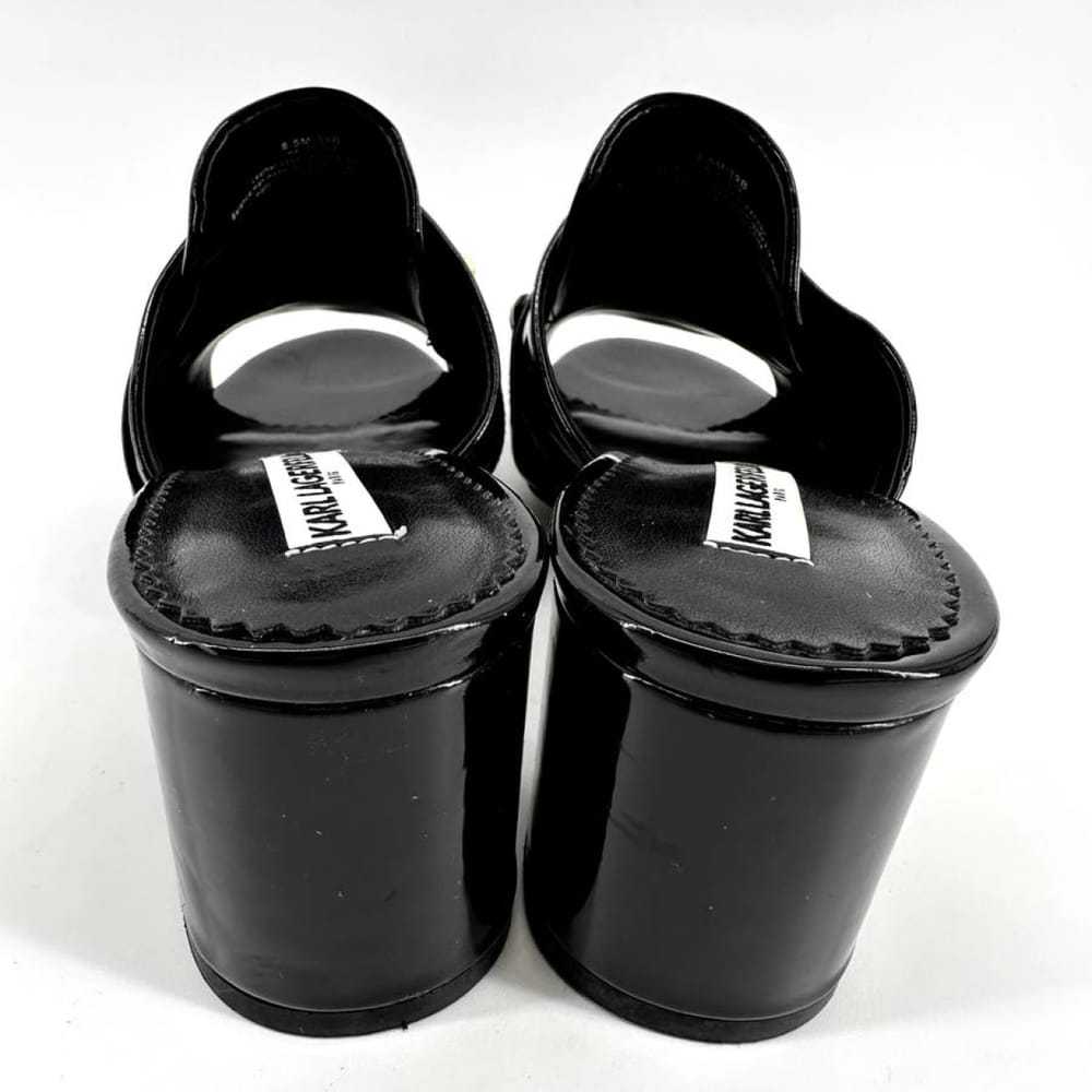 Karl Lagerfeld Patent leather sandal - image 5