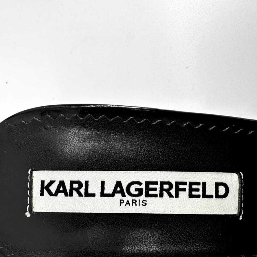 Karl Lagerfeld Patent leather sandal - image 6