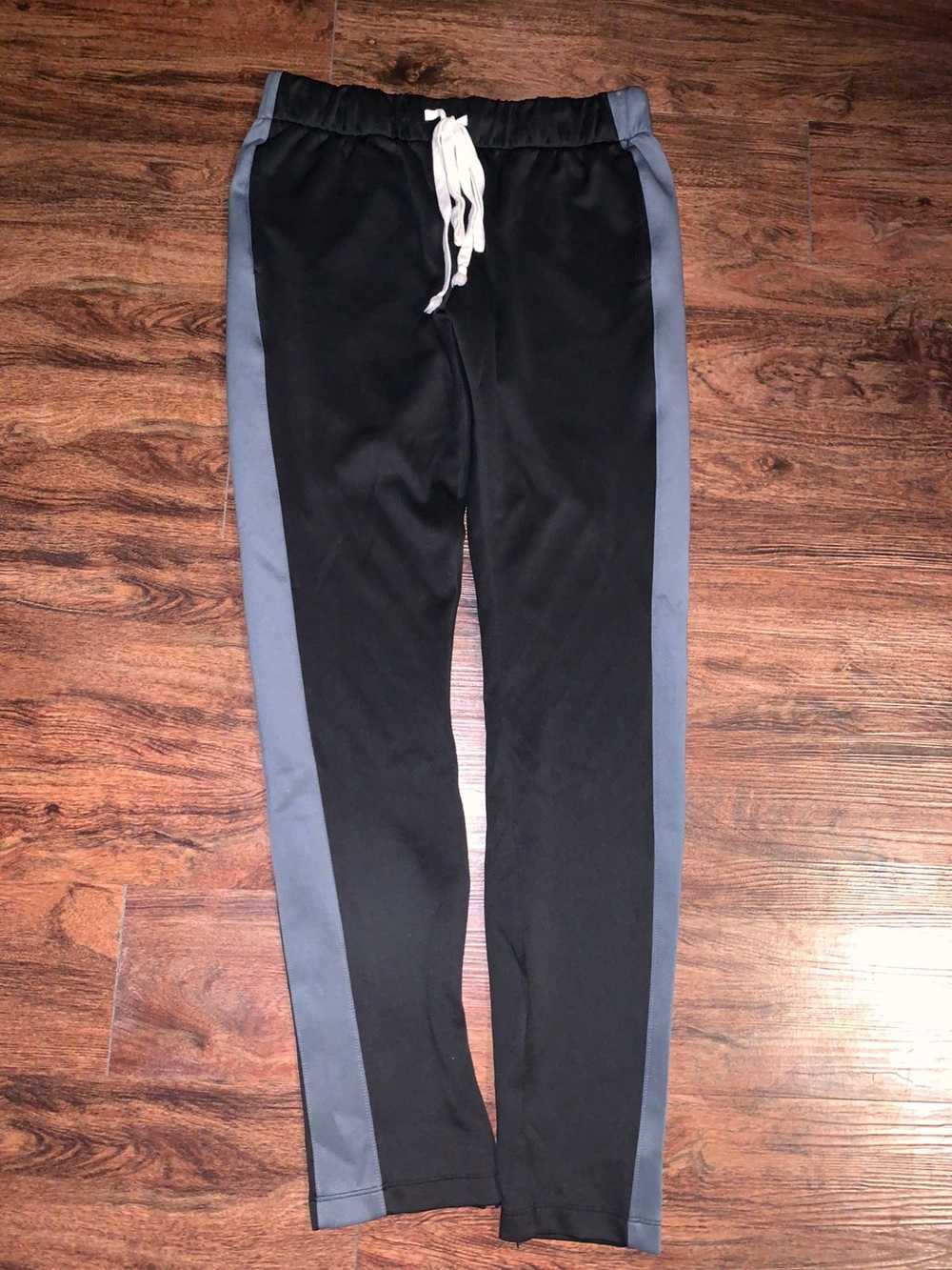 Eptm EPTM Black/Grey Track Pants Size Medium - image 1