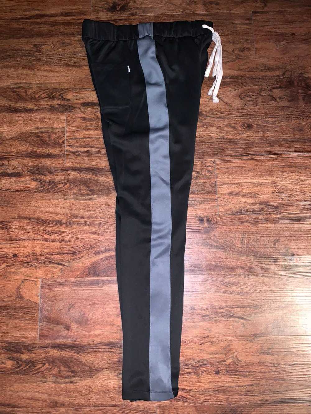 Eptm EPTM Black/Grey Track Pants Size Medium - image 2