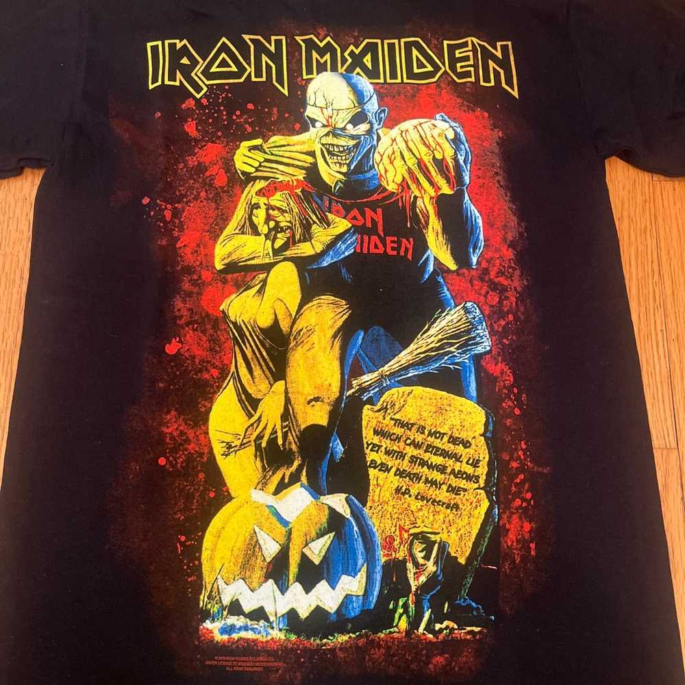 Iron Maiden 2009 Shirt size small - image 2