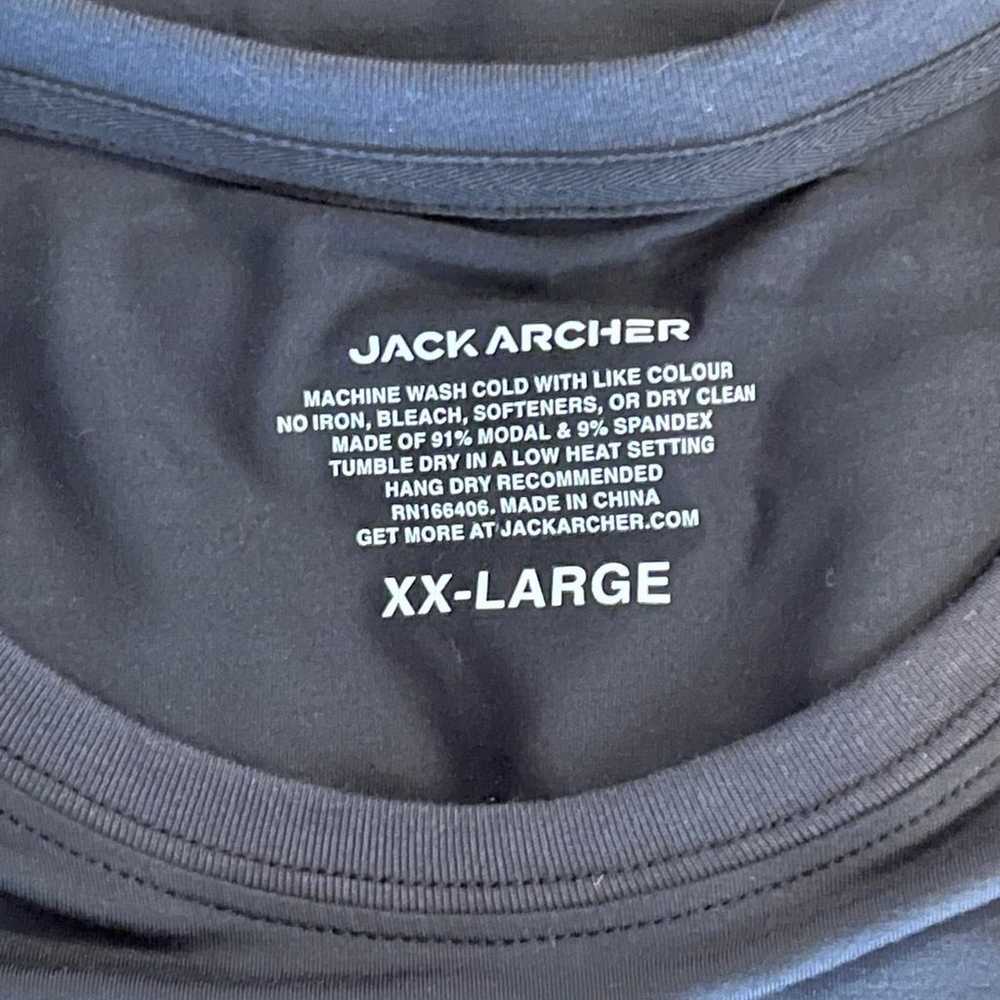 Jack Archer Shirt Mens XXL / 2XL Black Anytime Pe… - image 3