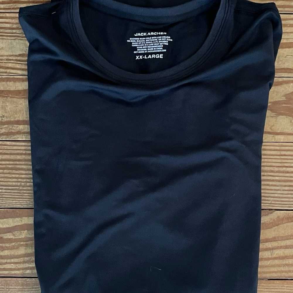Jack Archer Shirt Mens XXL / 2XL Black Anytime Pe… - image 4