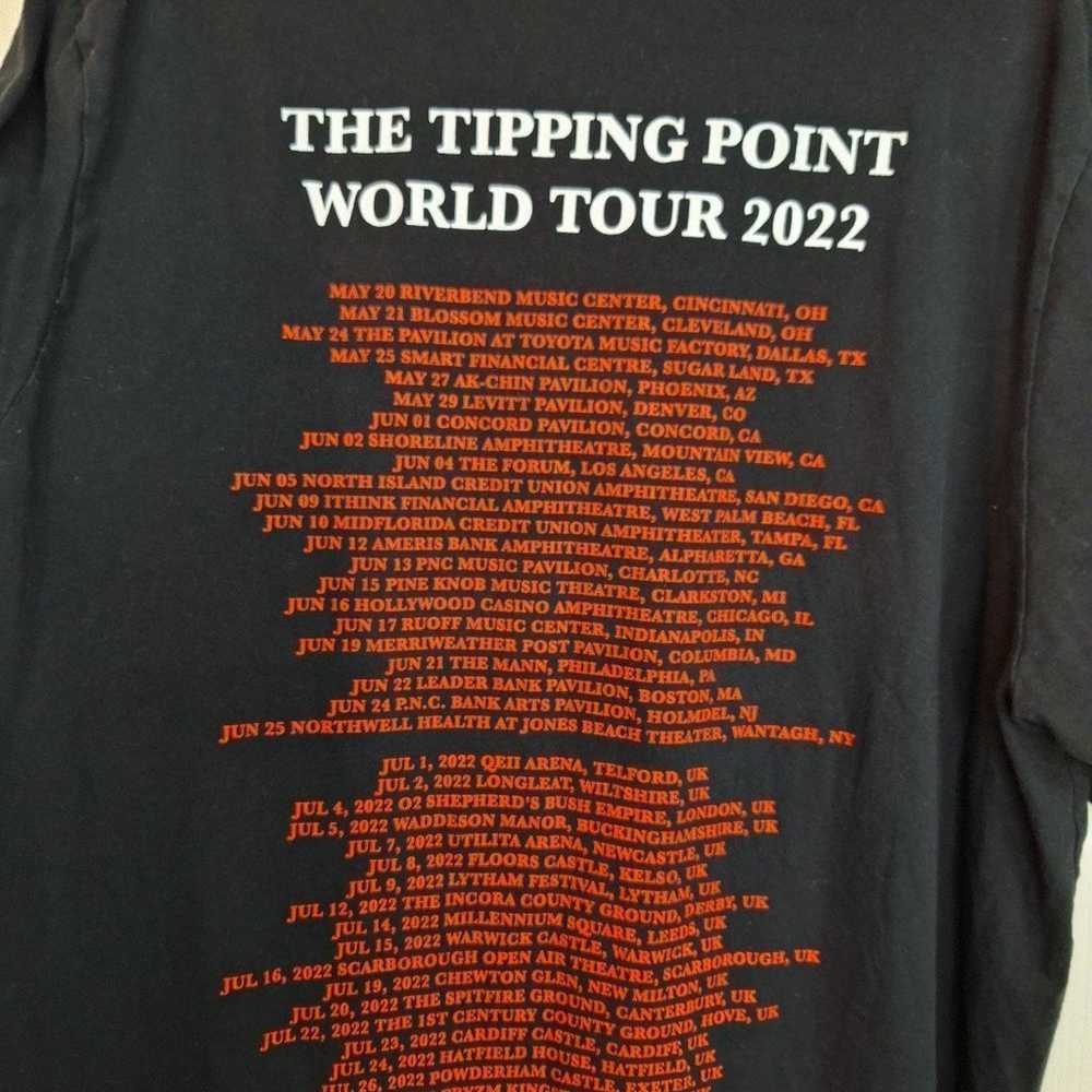 Tears For Fears Tipping Point tour shirt - image 2