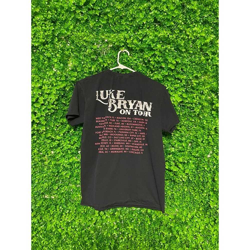 Vintage Luke Bryan Tour T-shirt - Adult Mens Medi… - image 2