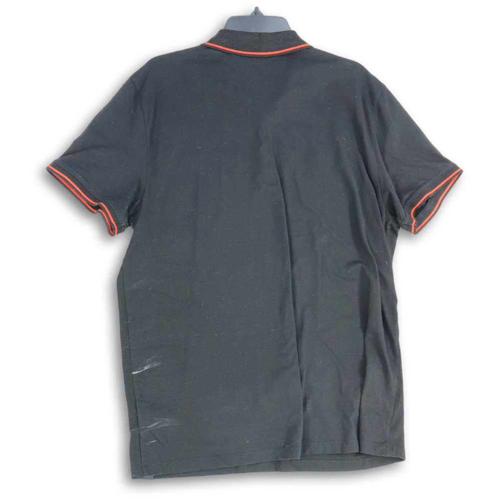 Calvin Klein Mens Black Spread Collar Short Sleev… - image 2
