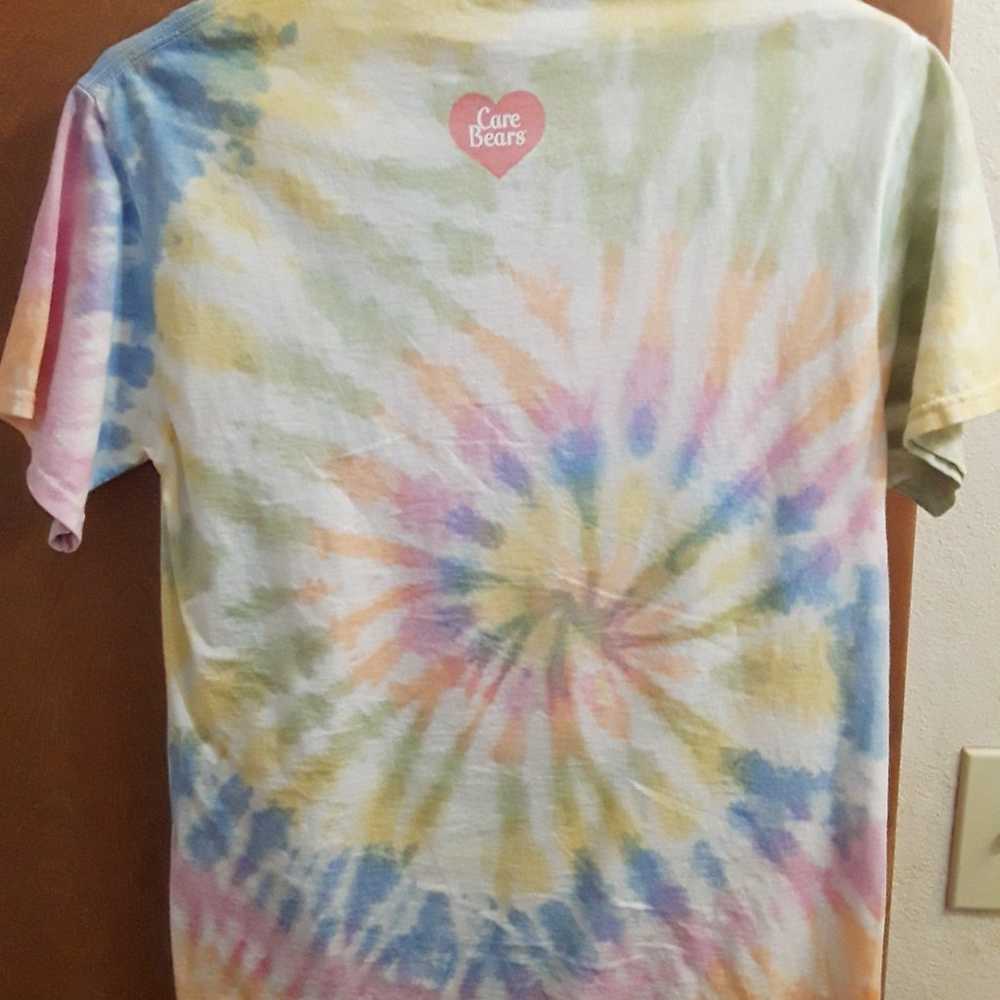 Care Bears World Peace Tie Dye Graphic T Shirt Fr… - image 3