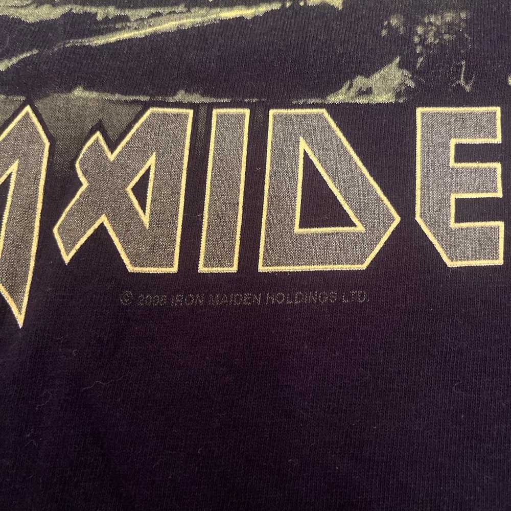 Iron Maiden Shirt 2008 size small Aces high - image 3