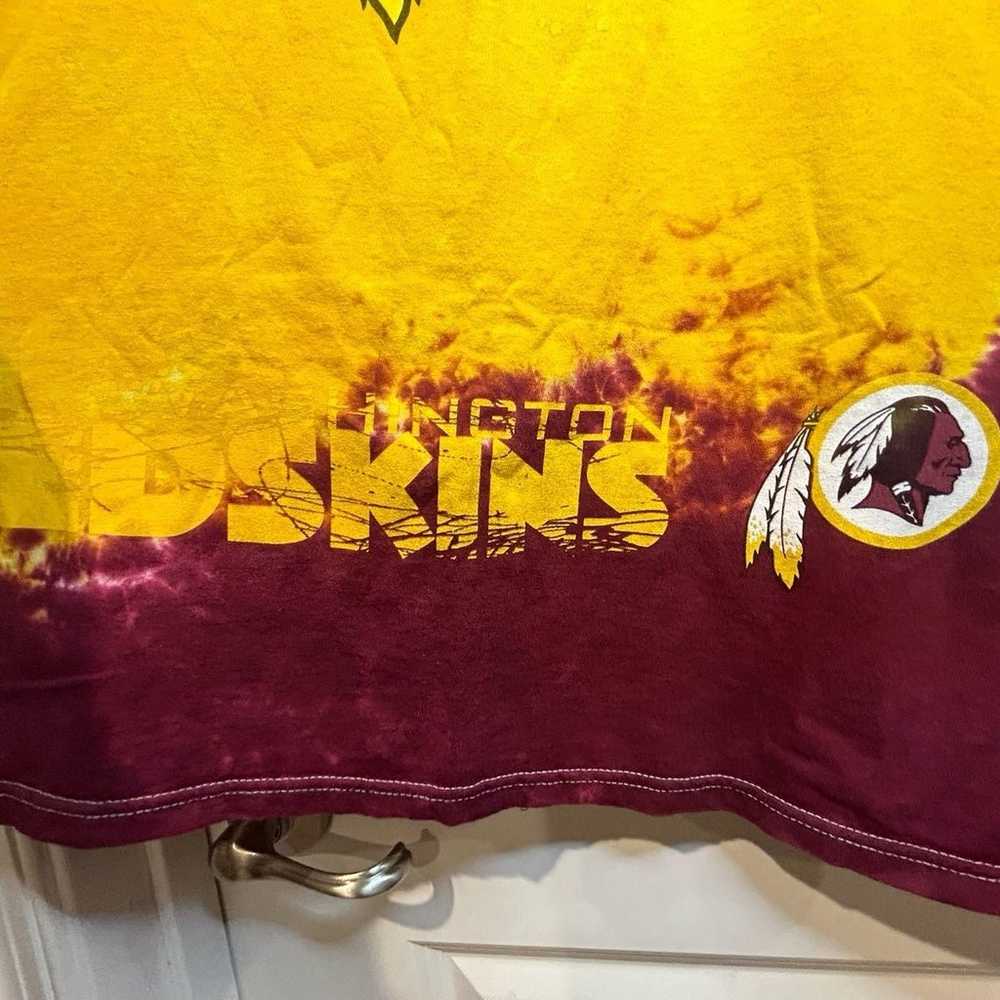 Vintage Y2K NFL Washington Redskins Tie Dye Team … - image 4